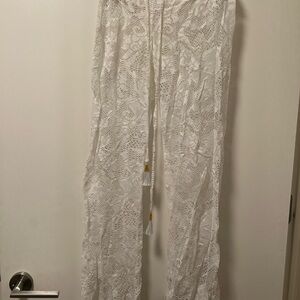 Pilyq White Lace Pants